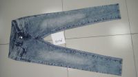 ladies  fashion tie dye wash  skinny jean A026