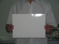 White inkjet water slide decal paper