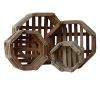 Sell Octagonal Wood Orchid Basket