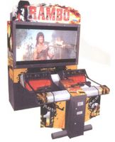 Rambo coin operated game machine