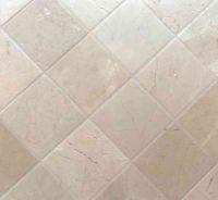 Crema Marfil Laminated marble Mosaic