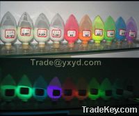 Sell  glow in the dark pigment, luminescent pigments, glowing pigments