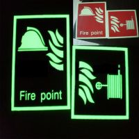 Luminous sign , luminescent safety sign , glow sign , safety sign