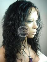 Spanish wave 14 inch 100% human remy hair in stock wig