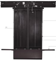 Sell Center Opening Landing Door Device