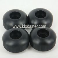 black skateboard wheel