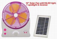 Rechargeable fan with 10 inch blade