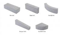 Silver grey granite G603 kerb