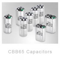 CBB65 Metallized polypropylene film AC motor capacitor (Column, al