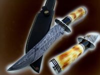 l damascus hunting knives