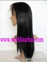 Sell human hair front lace wig