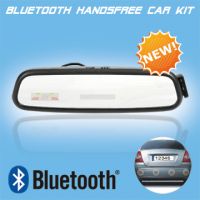 Bluetooth handsfree car accessories Rearview mirror parking sensor