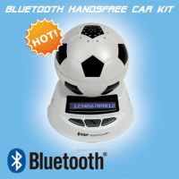 Soccer Bluetooth handsfree car kit can store 200numbers
