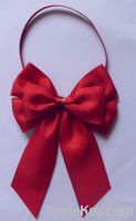 Sell the gift ribbon butterfly bow - red plain bow
