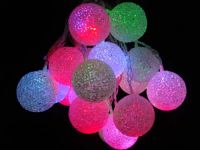 Offer Christmas string light with ornaments