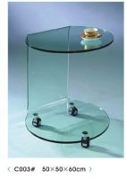 Sell  glass tea table C003#