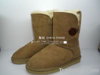 Sell classic snow boots half boot fashion genuine leather boots