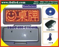 Sell LED Desk board, LED Desk sign, LED Mini display--red