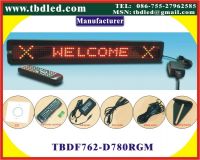 Sell led scrolling sing, led display for english