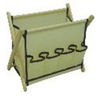 Wood Foldable storage basket 2003007