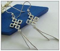 Sell sterling silver stylish eardrops