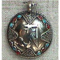 Sell  Tibetan silver pendant