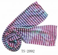 Sell fashion striped scarf