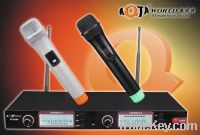 UHF 2 channels Wireless Microphone system