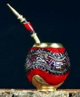 Accessories for mate drinking - gourds and bombillas