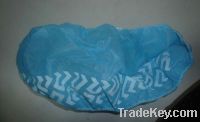 Sell Disposable Light Blue Printed Anti-skid Non-woven Shoe Cover