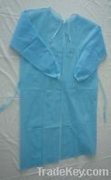 Sell Disposable Non-woven Isolation Gown with Elastic Cuffs