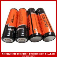 Sell Protected 18650 li ion batteries with 2400mAh