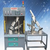 Three-unit plastic welding machine