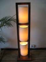 Sell wooden lamp