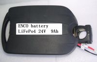 Sell Electric Bike Battery 24V 9Ah LiFePO4 with Frog Case