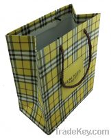 Sell luxury shopping bag balck color print