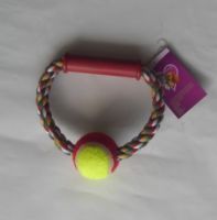 Sell cotton rope with ball toy