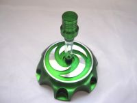 Sell new green billet alloy gas cap fuel tank cap ,