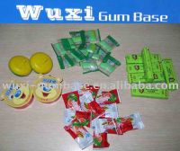 various bubble gum candies