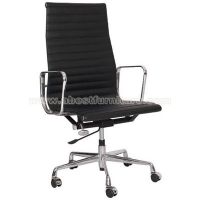 Sell Eames Aluminum Executive Chair-leather chair