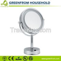 round shape LED table mirror