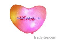 Sell heart shape LED cushion
