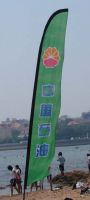 Sell Beach flag, beach banner, advertising flag