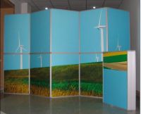 Sell exhibition board, display panel, folding panel display