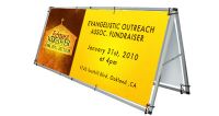 Sell banner frame, a frame banner, A-Frame-outdoor banners