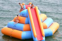 Inflatable Water Slide and Climbing Game