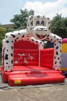 Inflatable Lovely Dalmatian  Bouncer Moonwalk