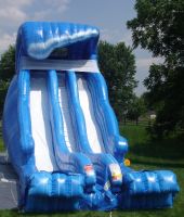 Sell Big Inflatable  Slide with Super Slope