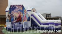 Sell HOT 2012 Tangled Inflatable Bounce Combo Moonwalk