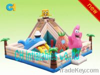 Sell Giant 26ft x 26ft Inflatable Sponge Bob Bouncy Castle Playground